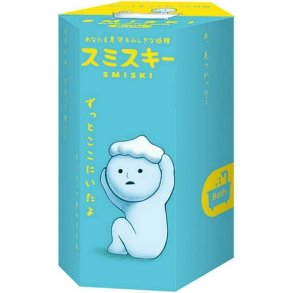 Cute Smiski Bath Series Glow in the Dark Decorative Mini Figure Toy Blind Box (1 Random Toy Figure), Christmas Birthday Valentine's Day Gift
