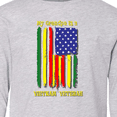 thumbnail image 4 of Inktastic My Grandpa is a Vietnam Veteran Long Sleeve Youth T-Shirt, 4 of 5