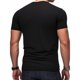 thumbnail image 4 of Casual Summer Tops Color Bloqueado Cuello Redondo Manga Corta Top, Camiseta Deportiva Elástica de Poliéster para Hombres, Uso Diario Y Actividades Al Aire Libre, 4 of 7