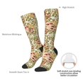 thumbnail image 4 of Logiee Colorful Paisley Print Gift Stocking Stuffers,Adult Stockings,Novelty Socks,Funny Socks Birthday Running Walking Sleeping, 4 of 6