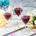thumbnail image 1 of Copas de champán de plástico desechables 180 ml de tallo alto PS Copas de vino | Vaso transparente resistente a los golpes | Paquete de 8 | Copas de fiesta duraderas y ligeras para zumo de cócteles, 1 of 6