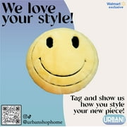 Urban Shop 18 Smiley Decorative Pillow