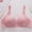 Pink, variant on Lightly Padded Bras for Women Cotton Bras for Women Wide Band Back Bra Wireless Back Closure Bra Support Back Closure Bra Low Back Bra Push up Bra Plus Size Cotton Back Closure Bra