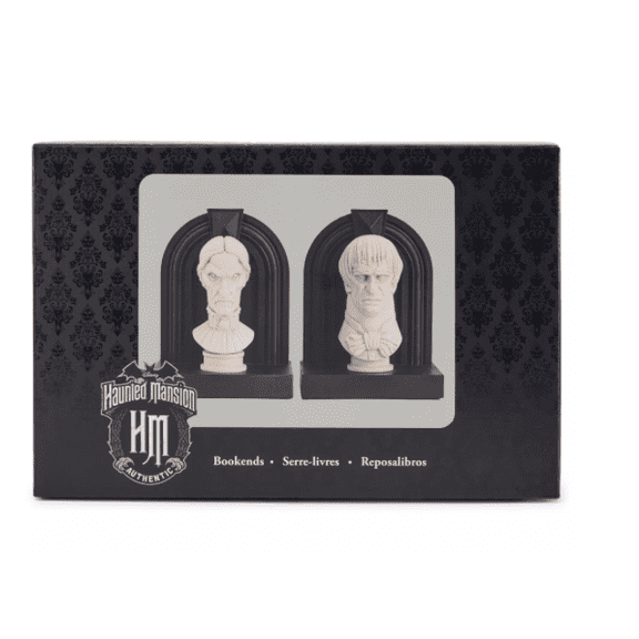 Disney Parks The Haunted Mansion Watchful Busts Bookends New With Tag