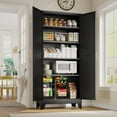 thumbnail image 2 of Armoire de Rangement Alimentaire en Métal Autoportante Ero avec 4 Tablettes Ajustables, 2 of 6