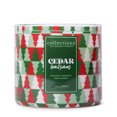 thumbnail image 4 of Deco Collection by Colonial Candle, Cedar Balsam Scented Jar Candle, 3-Wick Scented Jar Candle with Woody Fragrance and Premium Lead-Free Cotton Wick, 14 oz - Up To 60 Hours Burn, 4 of 5