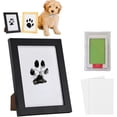 thumbnail image 1 of Kit de marco y almohadillas de tinta para huellas de patas, kit de impresión de huellas de patas de perros y gatos, kit para hacer huellas de patas, regalo de recuerdo conmemorativo para mascotas, mar, 1 of 7