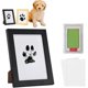 thumbnail image 1 of Kit de marco y almohadillas de tinta para huellas de patas, kit de impresión de huellas de patas de perros y gatos, kit para hacer huellas de patas, regalo de recuerdo conmemorativo para mascotas, mar, 1 of 7