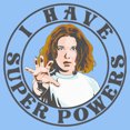 thumbnail image 2 of Netflix Toddler's Stranger Things Eleven I Have Super Powers Badge Graphic T-Shirt, 2 of 3
