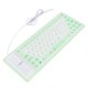 thumbnail image 1 of M Buder Teclado de Silicona Suave con Cable USB, 85 Teclas, Totalmente Sellado Contra Agua y Polvo, Ligero y Enrollable para Viajes (Color Verde Fresco), 1 of 5