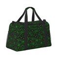 thumbnail image 2 of Fuzoiu Green Bright Web with Spiders Print Travel Duffle Bag,Carry On Tote Bags,Duffel Bag,Sport Gym Bag, Hospital Bag for Labor and Delivery, Overnight Bag,Luggage Bag, 2 of 7