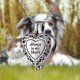 thumbnail image 4 of Collar conmemorativo de recuerdo tallado en corazón de plata Methold, 4 of 6