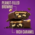 thumbnail image 4 of Snickers Peanut Brownie Squares Share Size Chocolate Candy Bar, 2.4 oz, 4 of 9