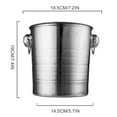 Thickened Stainless Steel Tiger Head Ice Bucket With High Value For thickened-stainless-steel-tiger-head-ice-bucket-with-high-value-for