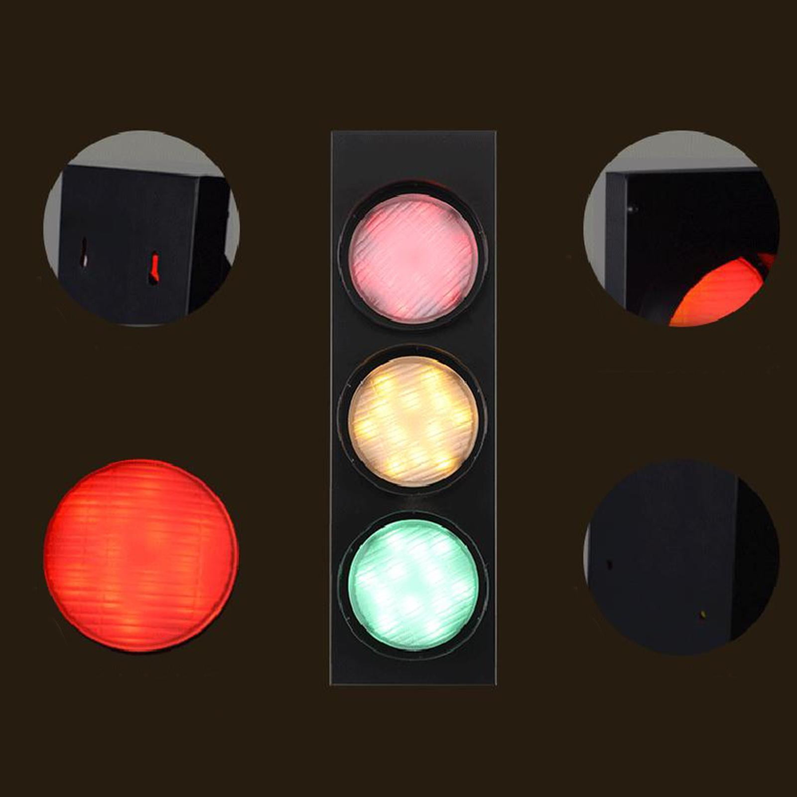 Traffic Signal Light Wall Lamp LED Wall Spotlights Indoor Bar Lights Warning Red 