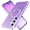 Purple, variant on Dteck for Samsung Galaxy S24 Plus Case with Magnetic Stand, Compatible with MagSafe, Military-Grade Drop Protection Frosted Translucent Phone Cover for Samsung Galaxy S24+, Rose