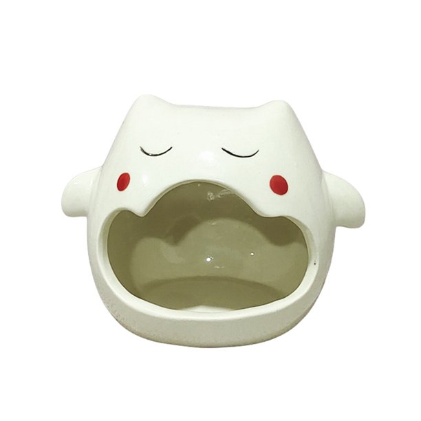 Halloween Ceramic Candle Holders Ghost Figurines Creative Ghost Bunny