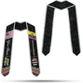 thumbnail image 2 of Ecuador Graduation Stole, Ecuadorians American Flag Graduation Sash 2025, Ecuadorians Graduation Sash, 2 of 5