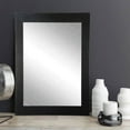 thumbnail image 3 of Modern Style Scratched Wall Mirror-Finish:Black,Shape:Rectangle,Size:0.75" D x 32" W x 41" H, 3 of 3