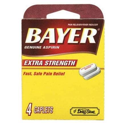 Lil Drug Genuine Byer Aspirin Tablets - 4 Ea, 6 Pack