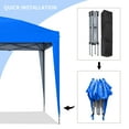 thumbnail image 5 of Autlaycil 10'x10' Outdoor Canopy Tent, Commercial Instant Gazebos, Portable Shelter Canopies(Blue), 5 of 8