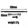 thumbnail image 3 of RC Pull Rod, Adjustable Metal Steering Tie-Rod Servo Linkages RC Car Metal Upgrade Sets for MN86K MN86KS 1:12 RC Car Accessories black, 3 of 6