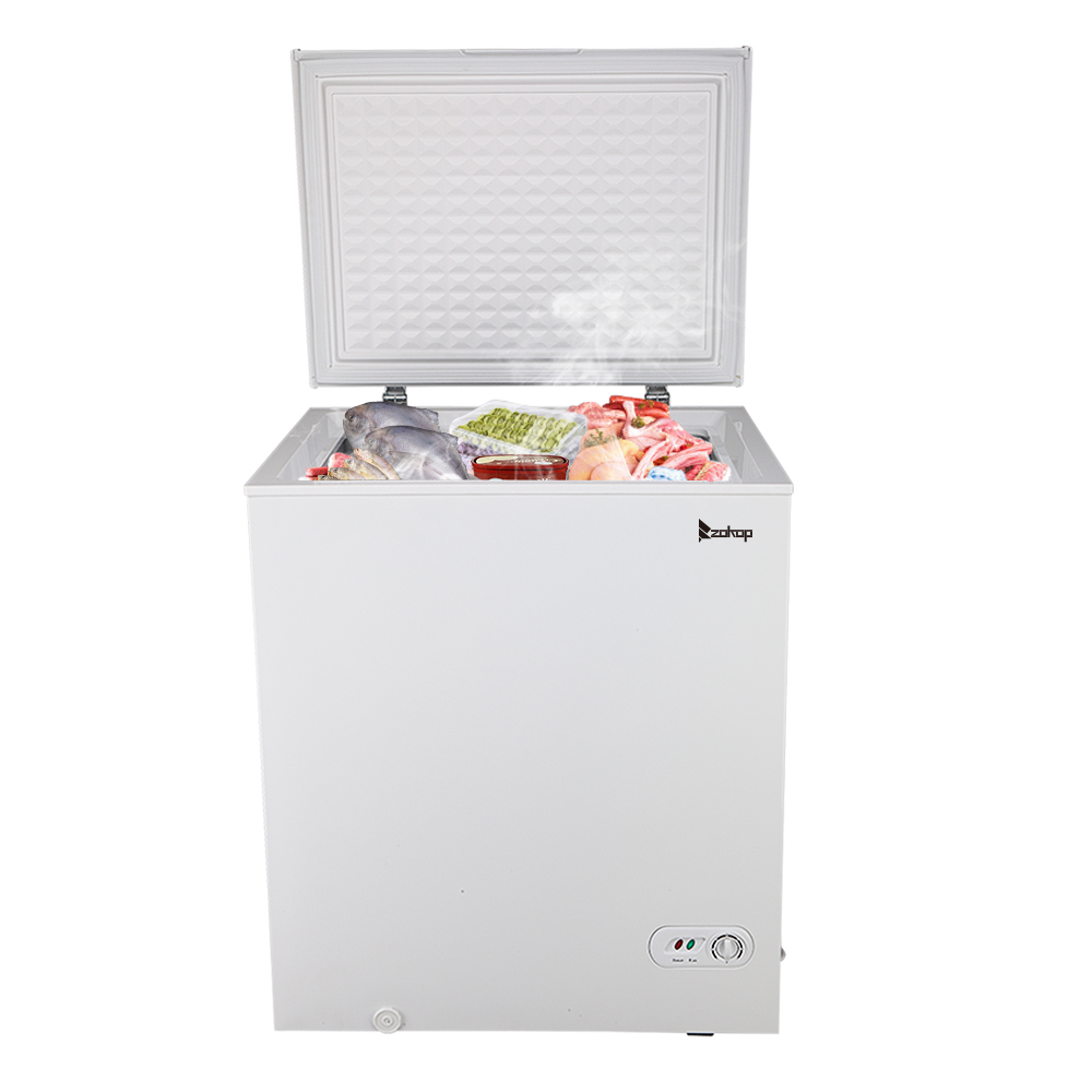 143L/5.0 CU.FT Single Door Upright Refrigerator Freezer, Portable Mini Refrigerator for Home Office - image 1 of 8