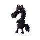 thumbnail image 1 of Llavero con colgante de caballo de dibujos animados en 3D, llavero con anilla de metal, accesorio multifuncional para regalo., 1 of 8