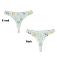 thumbnail image 3 of Fotbe Different Breeds of Dogs Tanga Sin Costuras para Mujer con Estampado – Panties Invisibles, Transpirables y Cómodos para Uso Diario-3X-Large, 3 of 6