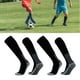 thumbnail image 5 of Calcetines Largos Deportivos Para Niños, Calcetines De Fútbol Para Niños, Suela De Toalla, 2 Pares Negros Para Baloncesto, 5 of 8