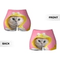thumbnail image 5 of Fotbe A Funny Cat Seamless Shorts, Womens Workout Shorts High Waist Stretch Booty Short for Gym/Yoga/Running/Biking-Medium, 5 of 9