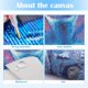 thumbnail image 3 of 20*25 5D Diamond Painting Kit completo de bordado de diamantes, pintura de diamantes lobos pintura de diamantes animales kit completo 5d pintura de diamantes completo 30x40cm lobo colorido, 3 of 5