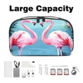 thumbnail image 3 of Flamingo Waterproof Oxford Fabric Storage Pouch for Electronic Devices - Cord Organizer, Hard Drive Bags, Canvas Storage Box Small, Charger Cord Organizer - 5.9x9.44x3.14 in, 3 of 6