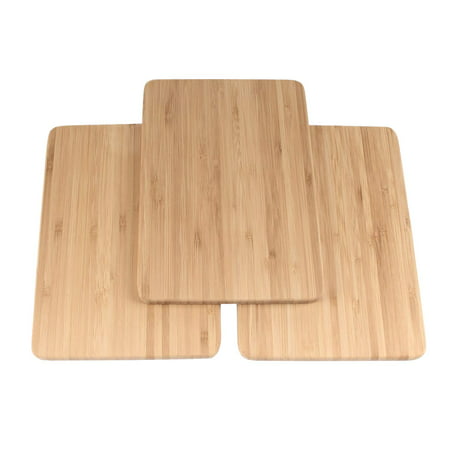 BambooMN Bulk Wholesale Premium Bamboo Small Cheese Cutting Board - 7.9