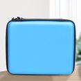 thumbnail image 1 of Paquete De Protección De Consolas De Juegos Estuche rígido de almacenamiento con cremallera de EVA Soporte protector para Nintendo 2DS (Azul), 1 of 9