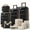 Black, variant on Hardshell ABS Luggage Set - Carry-On Suitcases with Dual Spinner Wheels,Check-In Sizes for Travel & Business
