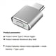 thumbnail image 2 of 2X Mouse Jiggler USB C, Indetectable, Automático, Tipo C, 3 Modos de Movimiento, Sin Necesidad de Controladores, para Mantener la Computadora , Color Plateado, 2 of 5