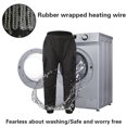 thumbnail image 4 of Heated Pants for Men Women USB Rechargeable Trousers with 18 Heated Zones Winter Warm Waterproof Sweatpants, 4 of 9