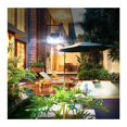 thumbnail image 5 of Solar wall lamp 182 LED four-head LED body sensor light intelligent light control outdoor garden light, 5 of 5
