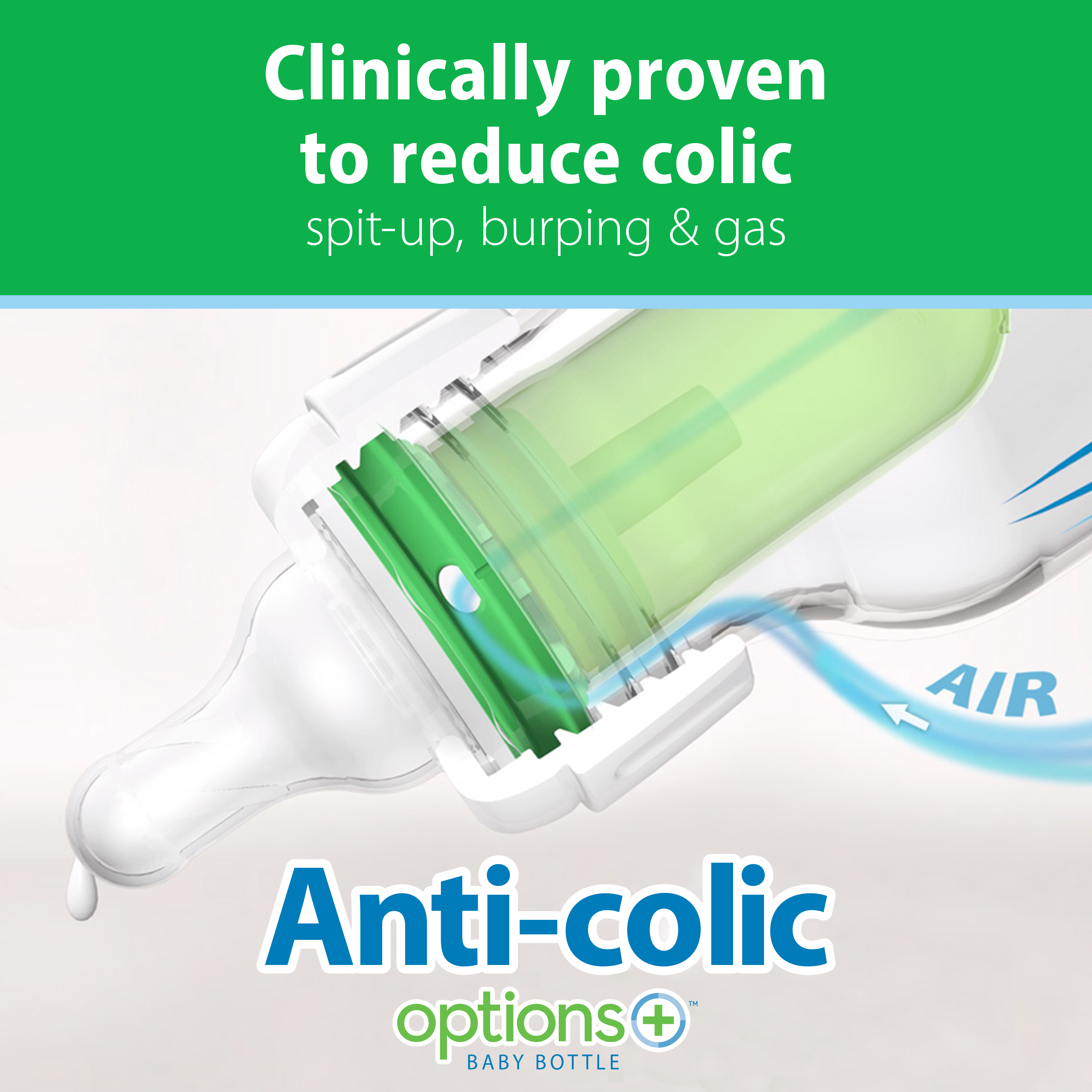 Dr. Brown's Anti-Colic Glass Baby Bottles, 8 oz, 2-Pack photo 3