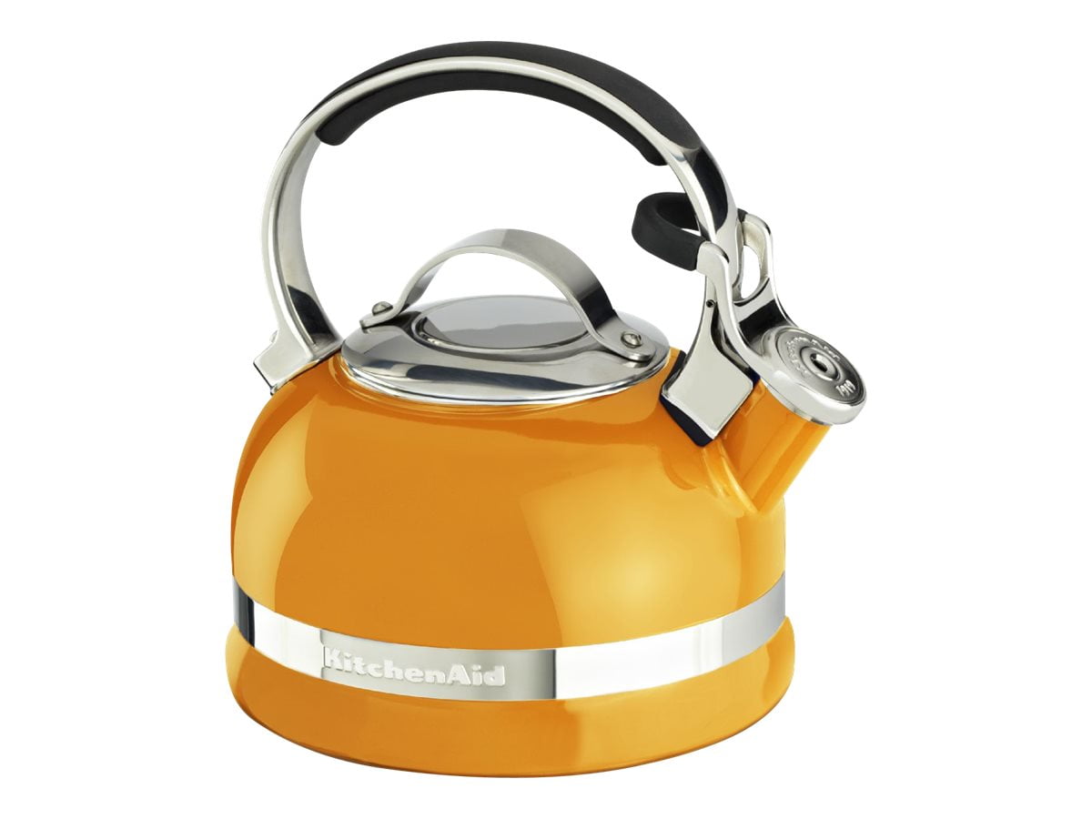 KitchenAid 2.0-Quart Stovetop Tea Kettle with C Handle & Trim Band