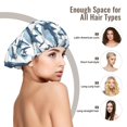 thumbnail image 6 of Funny Cool Shark Silk Bonnet for Sleeping Women Men, Adjustable Elastic Satin Bonnet Bonnet for Sleeping, Soft Cute Similar Silk Curly Hair Bonnet for Sleeping, 6 of 7