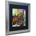 thumbnail image 2 of Trademark Fine Art "A Nice Place To Live" Canvas Art by Josh Byer, Black Matte, Silver Frame, 2 of 4