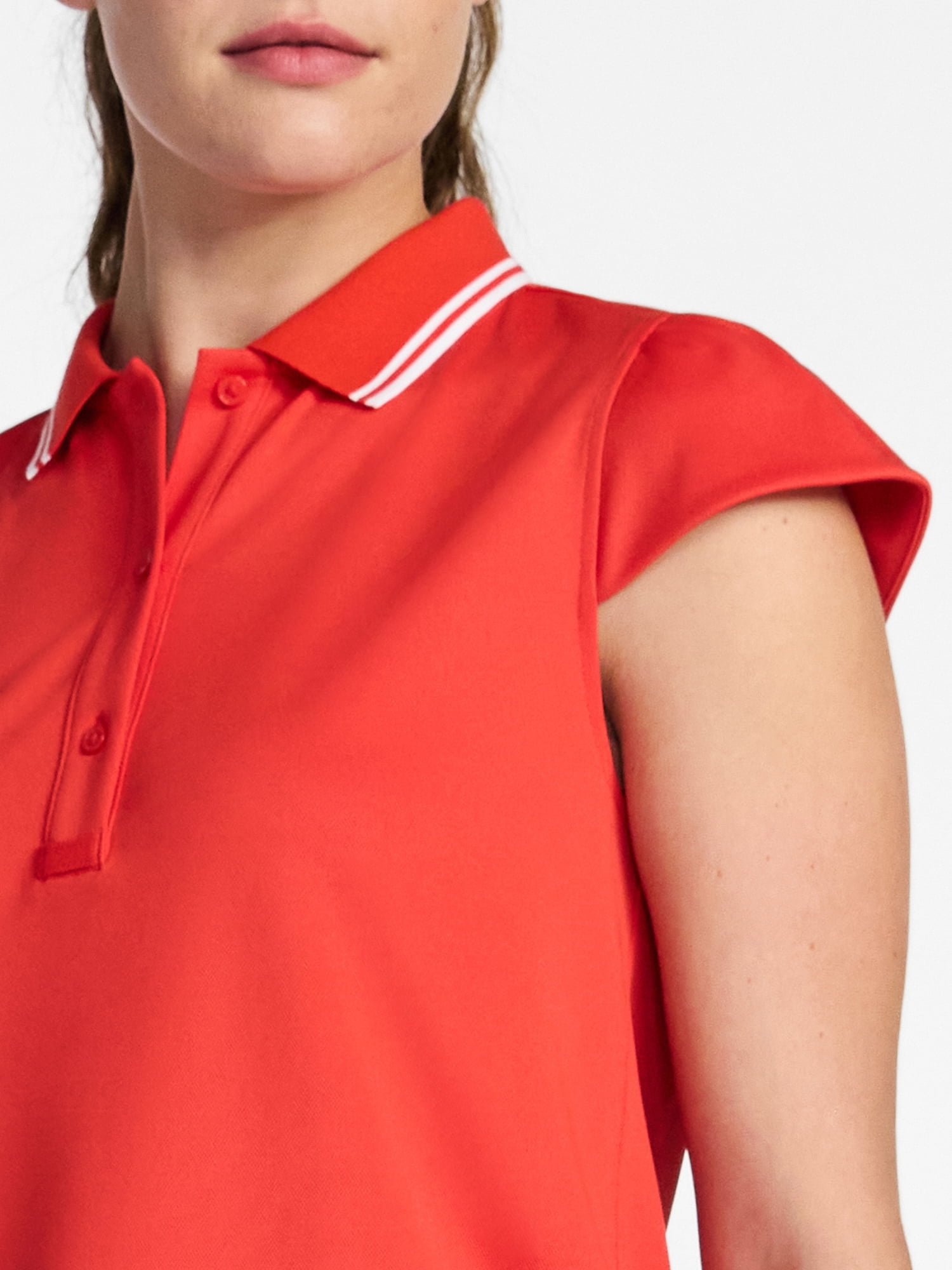 Avia Women's Golf Polo with Short Sleeves, Sizes XS-XXXL