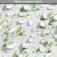 thumbnail image 5 of Leaf Dog Crate Cover, Symmetrical Olive Leaves and Wavy Branches with Patterns Classical Illustration, Easy to Use Pet Kennel Cover Small Dogs Puppies Kittens, 7 Sizes, Green, by Ambesonne, 5 of 6
