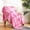 Leopard Lightning, variant on Preppy Throw Blanket Pink Smile Face Blanket Cute Flannel Soft Blanket Plush Fuzzy Pink Blanket Preppy Bedding Stuff for Dormitory Living Room 50" x 60"(Checkered Smile Face)