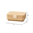 thumbnail image 3 of Jamie Young Co Eden Raffia Decorative Box Natural, 3 of 6