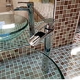 thumbnail image 3 of Barbados Waterfall Style Vessel Height Bathroom Faucet - Chrome, 3 of 5