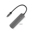 thumbnail image 4 of Sidaley Hub Línea integrada Multifuncional Función de protección ajustable Circuito de colección Diseño aerodinámico Divisor USB Cables de computadora USB-C, 4 of 6