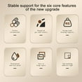 thumbnail image 6 of OIUR Picture Frame Holder Storage Bracket Polished Surface Strong Load-bearing Multi-purpose Photo Frame Tablet Stand, 6 of 6